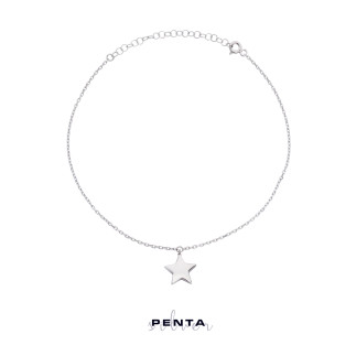 Penta Silver - Yıldız Gümüş Halhal (1)