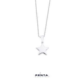 Penta Silver - Yıldız Gümüş Kolye (1)